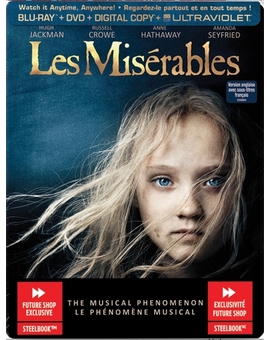  Les Misérables Blu-ray		 Future Shop Exclusive / SteelBook