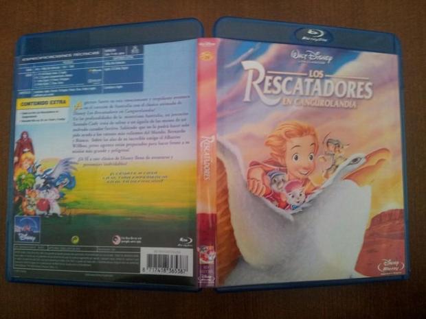 Fan Made - Blu ray "Los Rescatadores en Cangurolandia"