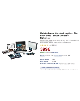 Inception | Dream Machine | Fnac Exclusive | Limited Edition Briefcase