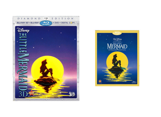 Caratulas USA ¿?¿?¿ ....Fake -  The Little Mermaid Blu-ray Diamond Edition