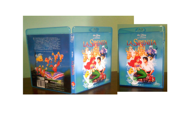 Fan Art blu-ray La Sirenita
