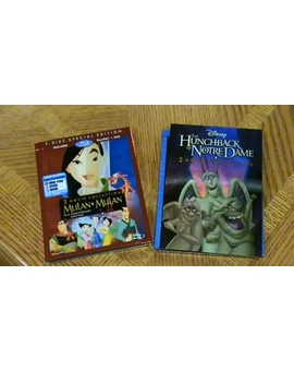 Unboxing: Mulan 1 & 2 and The Hunchback of Notre Dame 1 & 2 Blu-Ray