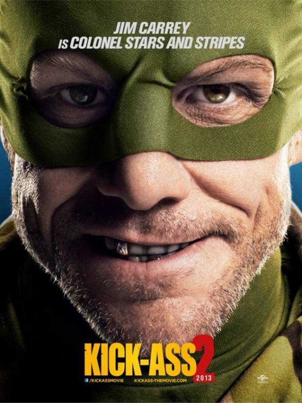 Kick-Ass 2 -Jim Carrey- /póster/