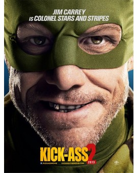 Kick-Ass 2 -Jim Carrey- /póster/