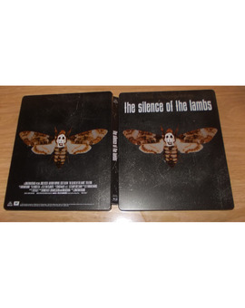 The Silence of the Lambs (SteelBook / Blu-ray + DVD) -UK- Portada/Lomo/Contraportada 