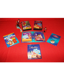 Aladdín (DVD - VHS - Blu-ray + Figuras)