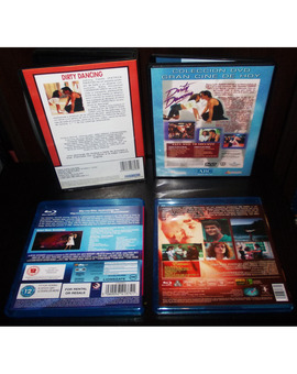 Dirty Dancing Collection (VHS-DVD-BLU-RAY`S) -Contraportadas-