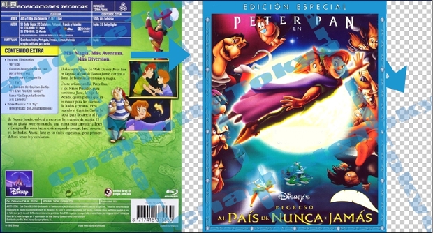 Ayuda con custom (Lomo)Peter Pan Regreso al País de Nunca Jamás