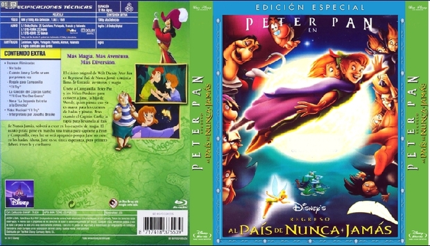 (Custom)Peter Pan Regreso al país de Nunca Jamás -Slipcover-