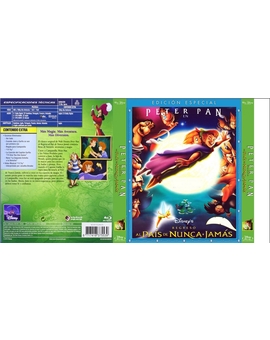 (Custom)Peter Pan Regreso al país de Nunca Jamás -Slipcover- NUEVO lomo