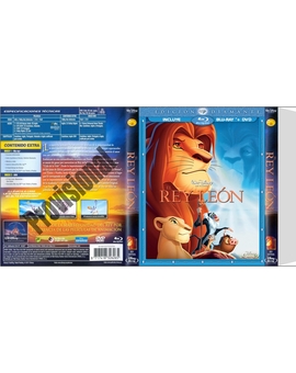 Pedido:rorro1999 El Rey León -Bly-ray- Custom Slipcover /Provisional/ (1/7)