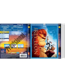 Pedido:rorro1999 El Rey León -Bly-ray- Custom Slipcover /Provisional/ (2/7)