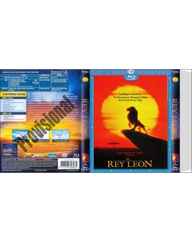 Pedido:rorro1999 El Rey León -Bly-ray- Custom Slipcover /Provisional/ (6/7)
