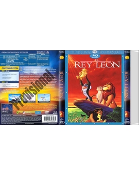 Pedido:rorro1999 El Rey León -Bly-ray- Custom Slipcover /Provisional/ (7/7)