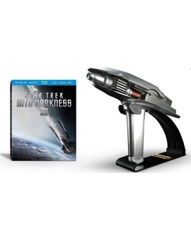 Star Trek Into Darkness 3D Blu-ray		 Starfleet Phaser Limited Edition Gift Set / Blu-ray 3D + Blu-ray + DVD + Digital Copy
