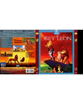 El Rey León -Bly-ray- Custom Slipcover -1-