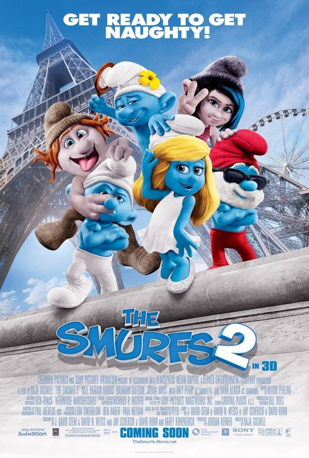 Póster de Los Pitufos 2 (The Smurfs 2)