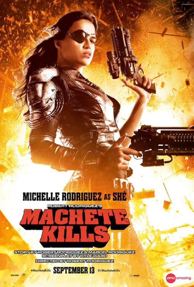Michelle Rodriguez en nuevo cartel de la película Machete Kills