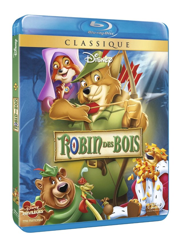 Robin des Bois [Blu-ray] (Robin Hood)- Edición Francesa