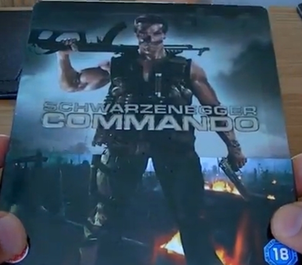 Commando Blu ray Steelbook Review