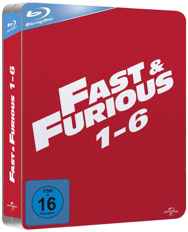 ¿Si este es el diseño final,...un poco feo...? Fast & Furious 1-6 Steelbook Box (Limitiert und exklusiv bei Amazon.de) [Blu-ray]