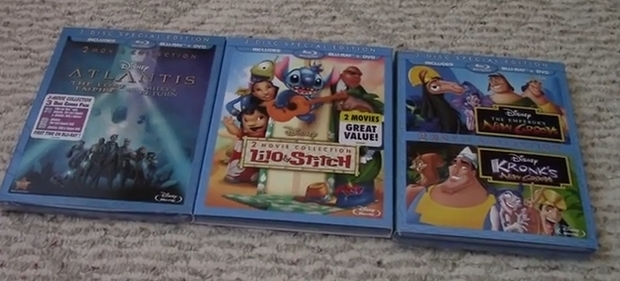 Atlantis, Lilo & Stitch, and Emperor's New Groove 2-Movie Collection Disne