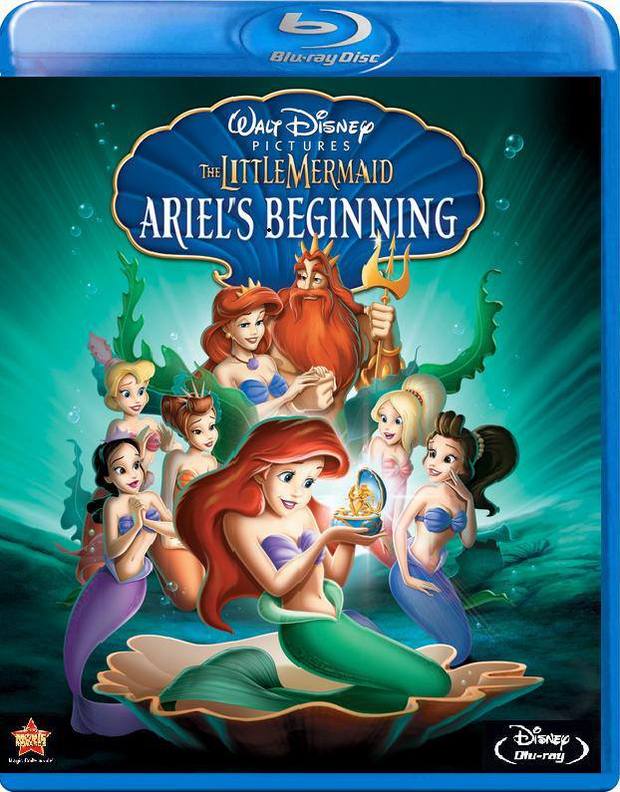 Rumor: caratula de la edición Disney blu ray de "El Origen de la Sirenita" en Estados Unidos.