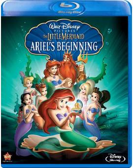 Rumor: caratula de la edición Disney blu ray de "El Origen de la Sirenita" en Estados Unidos.