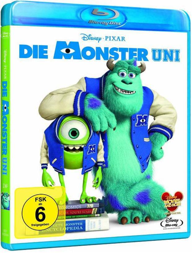 Blu-ray Aleman de Monstruos University