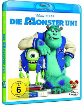 Blu-ray Aleman de Monstruos University