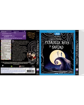  "Pesadilla antes de Navidad" Slipcover (DISNEY BLU RAY España)