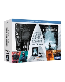 Star Trek Into Darkness Blu-rayUnited Kingdom		 Entertainment Store Exclusive / SteelBook / Villain Edition / Blu-ray 3D + Blu-ray + Digital Copy