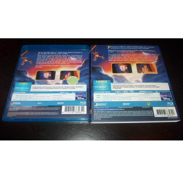  Aladdin (AL) - Slipcover (custom) Contraportada