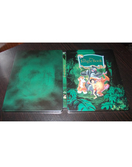 The Jungle Book - Zavvi Exclusive Limited Edition Steelbook Blu-ray -UK- / Portada-Lomo-Contraportada