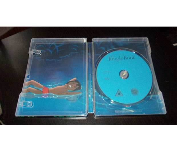 The Jungle Book - Zavvi Exclusive Limited Edition Steelbook Blu-ray -UK- / Interior-Disco