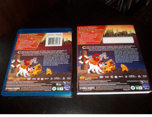 Oliver & Company 25th Anniversary Edition [USA] -Contraportada