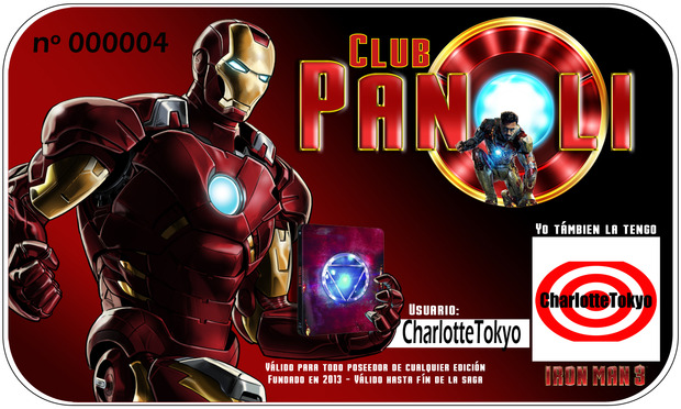 Ahora con número  - Carnet club panoli - CharlotteTokyo