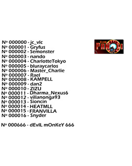 Lista Club Panoli actualizada.