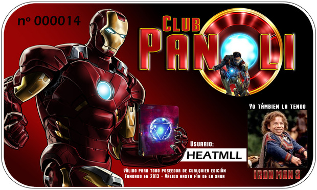 Para: HEATMLL carnet Club Panoli (nº000014)