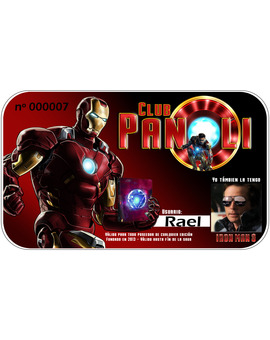 Para: Rael carnet Club Panoli (nº000007)