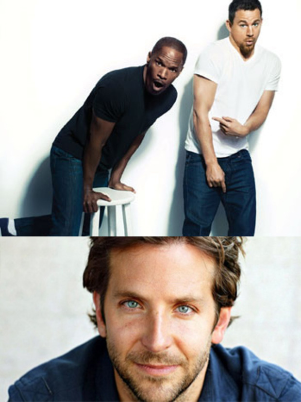 Jamie Foxx, Channing Tatum El miércoles, 4 de septiembre en el Hormiguero y el Viernes 5 Bradley Cooper