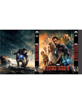 Custom slipcover Iron Man 3  -Edición 3D- (CharlotteTokyo) -1-