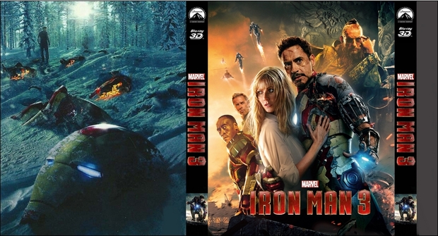 Custom slipcover Iron Man 3 -Edición 3D- (CharlotteTokyo) -2-