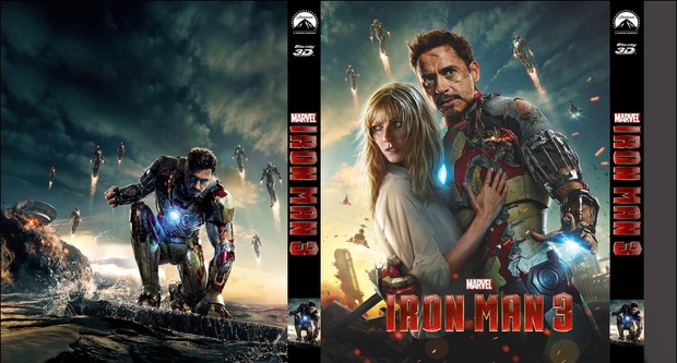 Custom slipcover Iron Man 3 -Edición 3D- (CharlotteTokyo) -3-