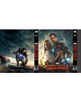 Custom slipcover Iron Man 3 -Edición 3D- (CharlotteTokyo) -3-