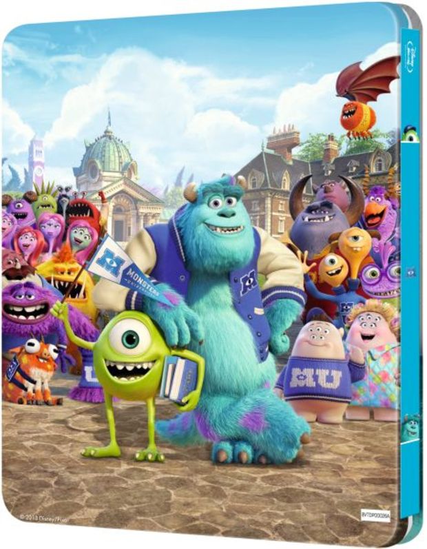 Diseño Steelbook Monsters University 