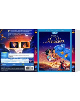 Slipcover: Aladdín (David,DISNEY BLU RAY España)