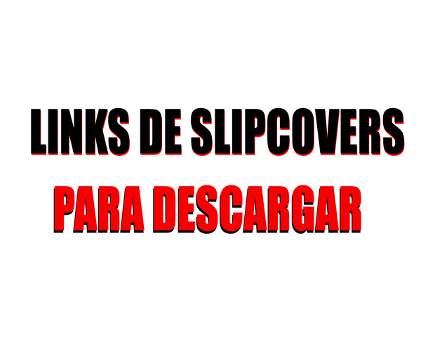Links de slipcovers para descargar 