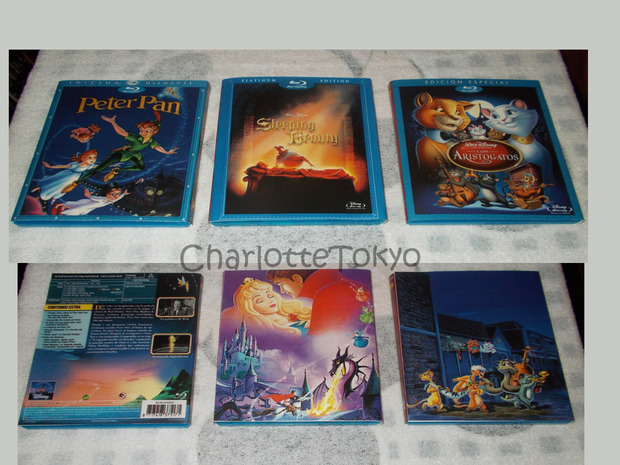 CharlotteTokyo: El Arte de hacer Customs - (Peter Pan - Sleeping Beauty - Los Aristogatos )