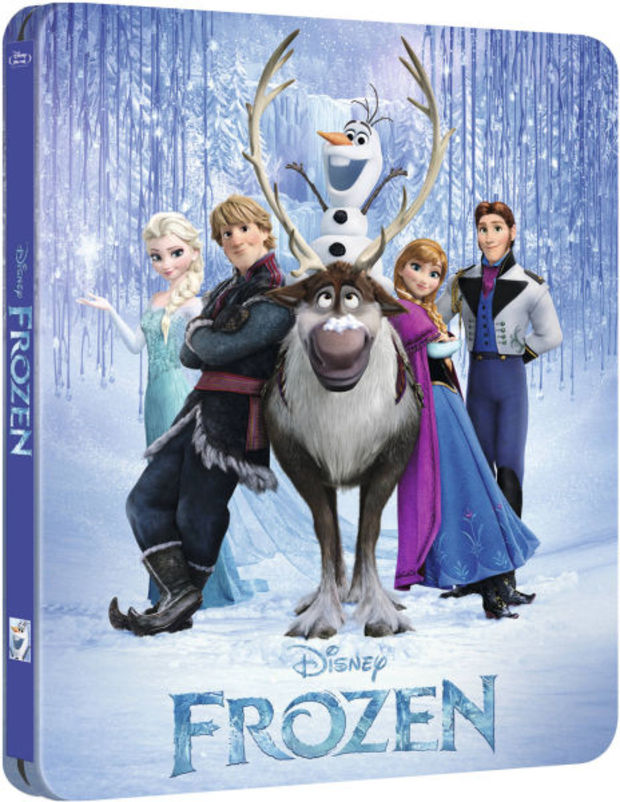 Frozen 3D (Steelbook Uk)- (Según Zavvi con Castellano)